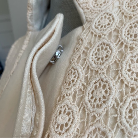 PIM & LARKIN size XS stunning cream jacket with crochet embroidery detail - Picture 4 of 16